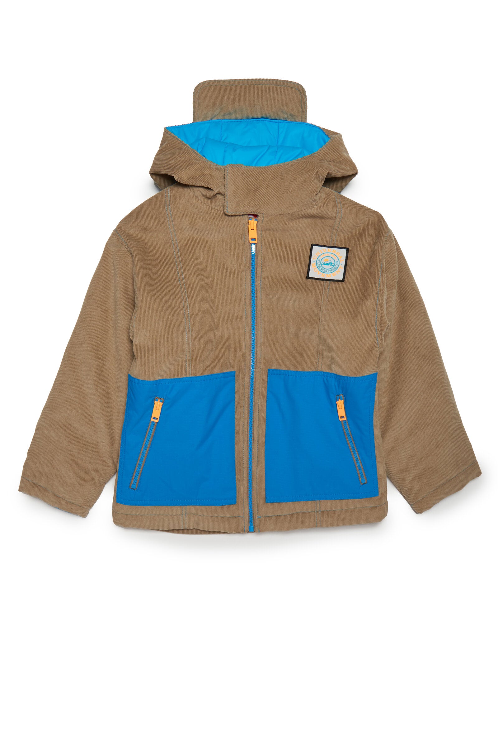 Outdoor hooded velvet padded jacket