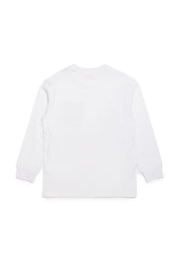 Crew-neck jersey T-shirt with pocket Outdoor