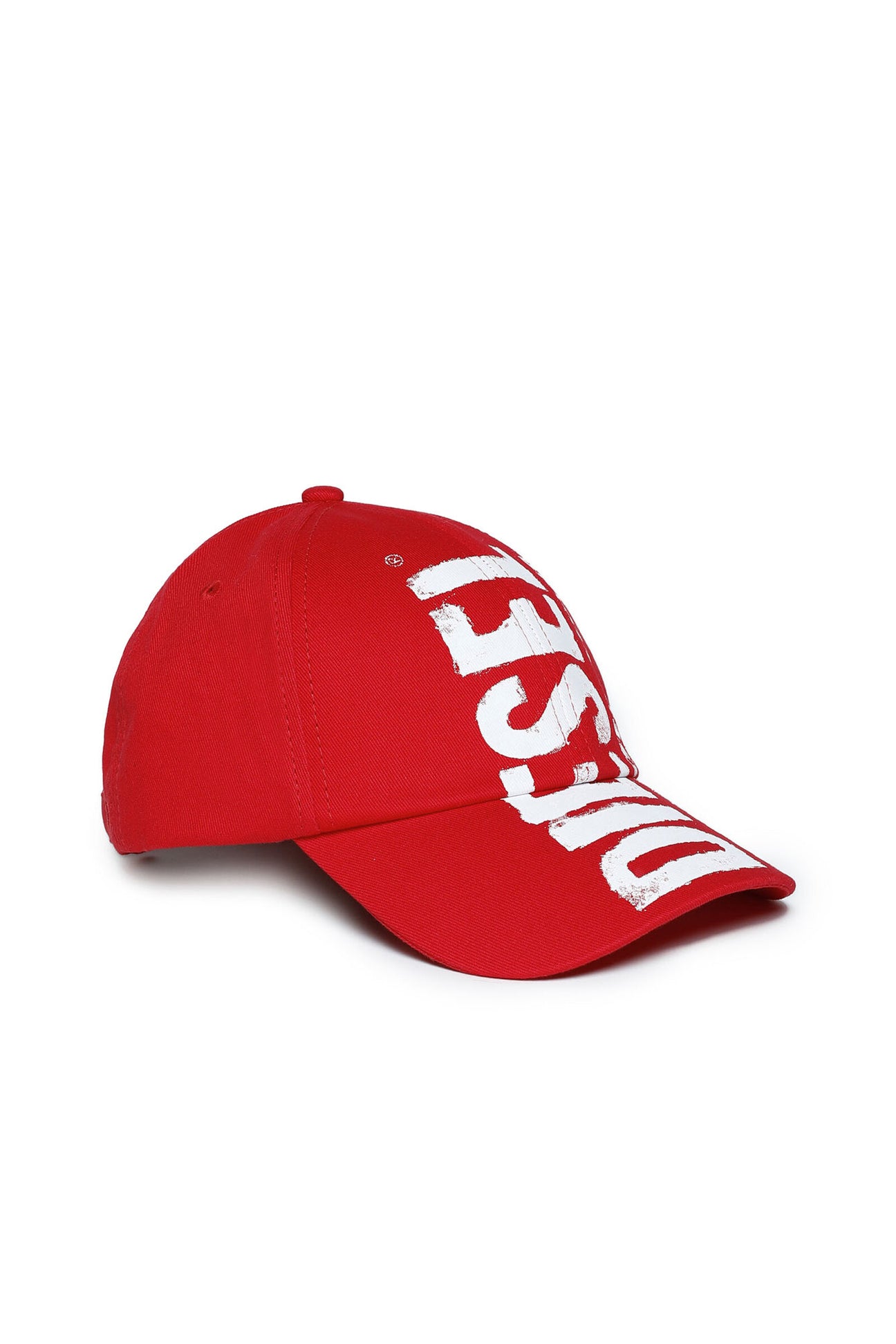 Gorra de béisbol de gabardina con logotipo efecto acuarela 