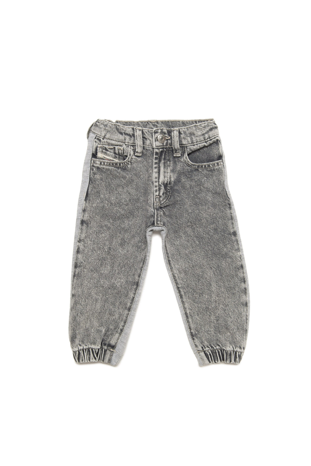 P-Zerb Regular gray denim jeans with plush back