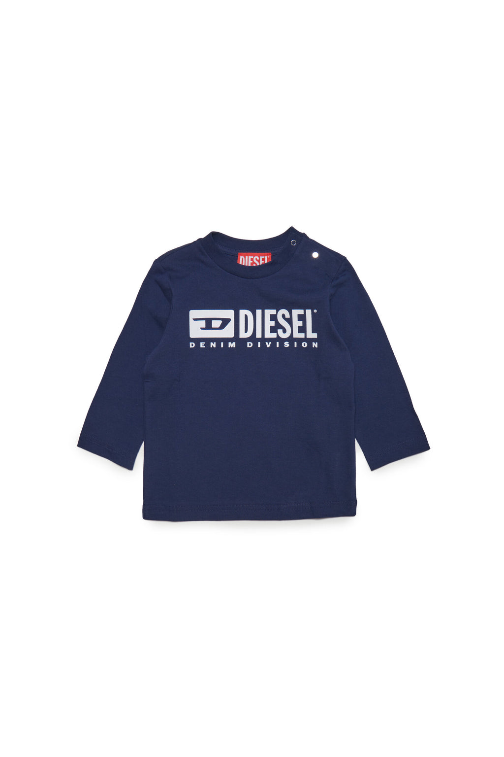 Crew-neck jersey T-shirt with logo