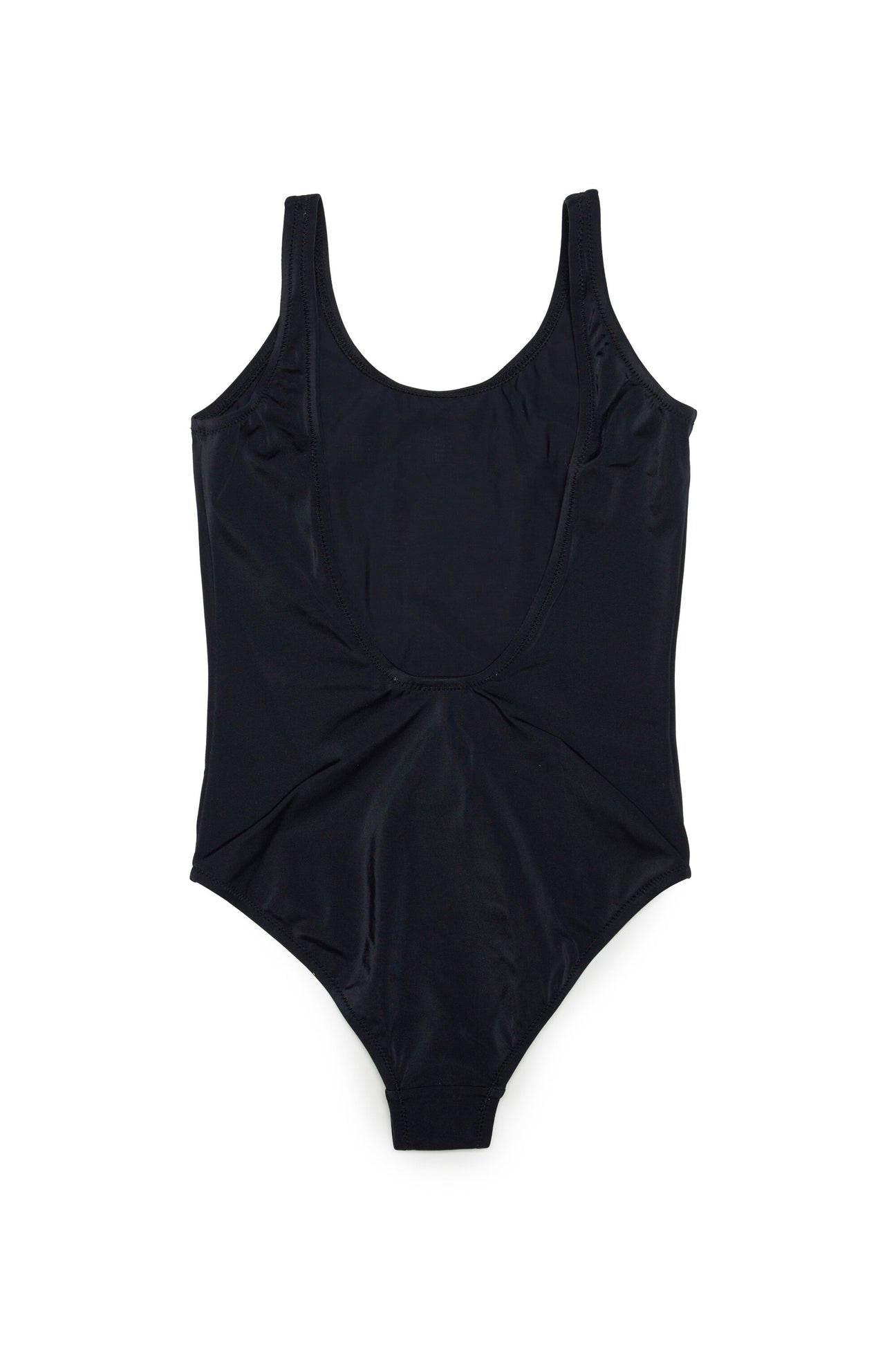 Black one-piece swimming costume in lycra with logo Black one-piece swimming costume in lycra with logo