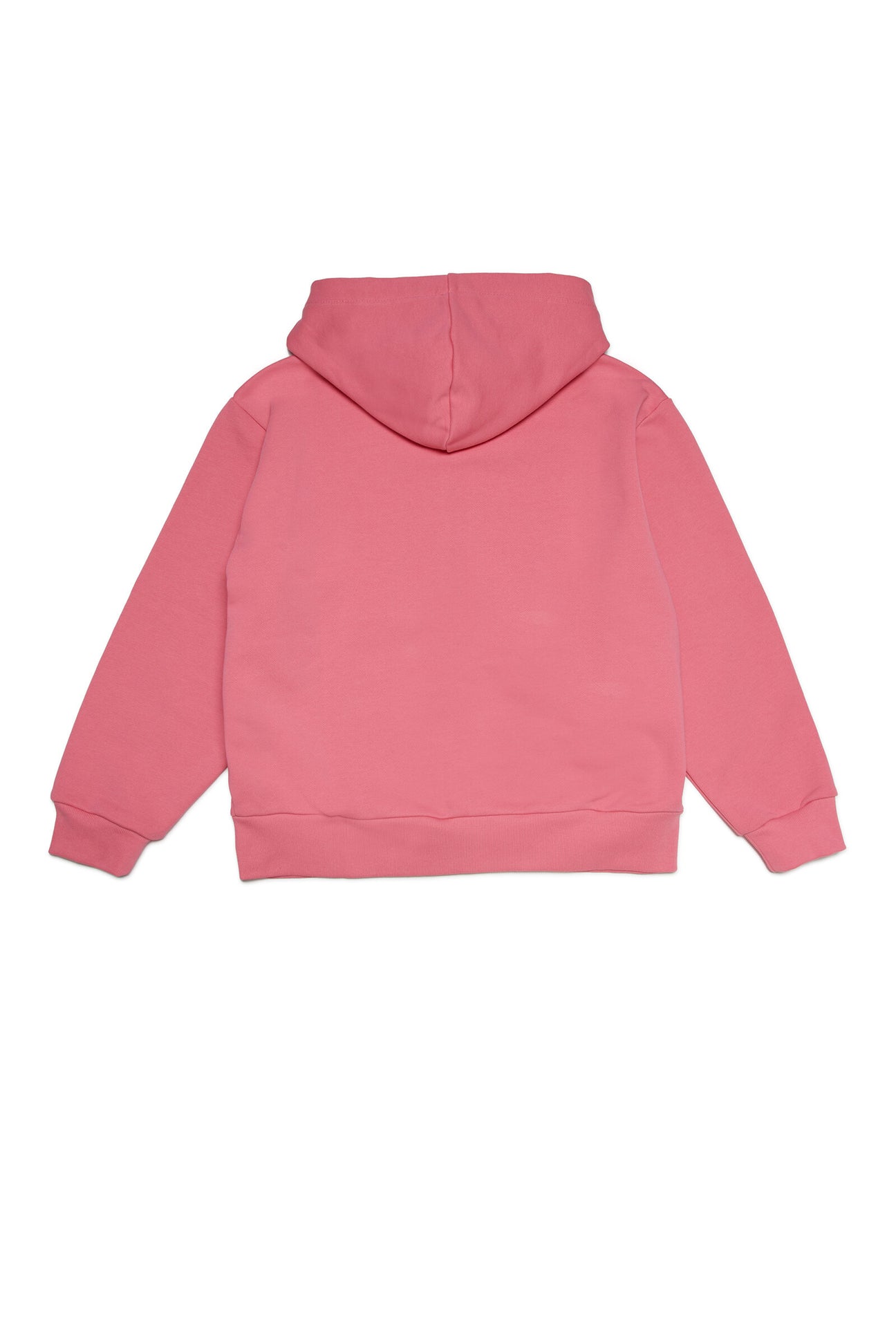 Cotton hooded sweatshirt with zip and logo Cotton hooded sweatshirt with zip and logo