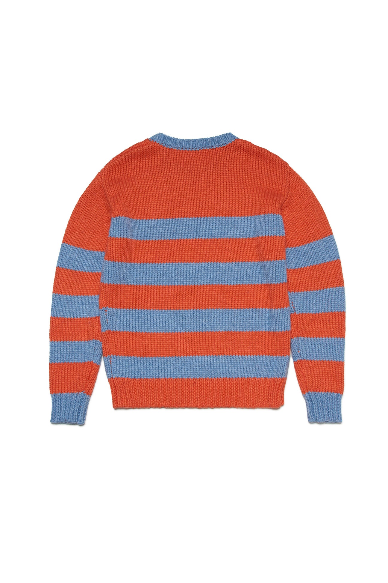 Striped wool-blend crew-neck sweater Striped wool-blend crew-neck sweater