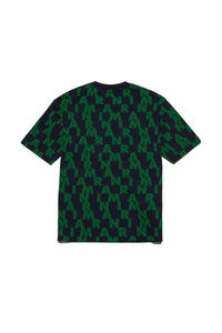 Marni allover pattern crew-neck jersey t-shirt