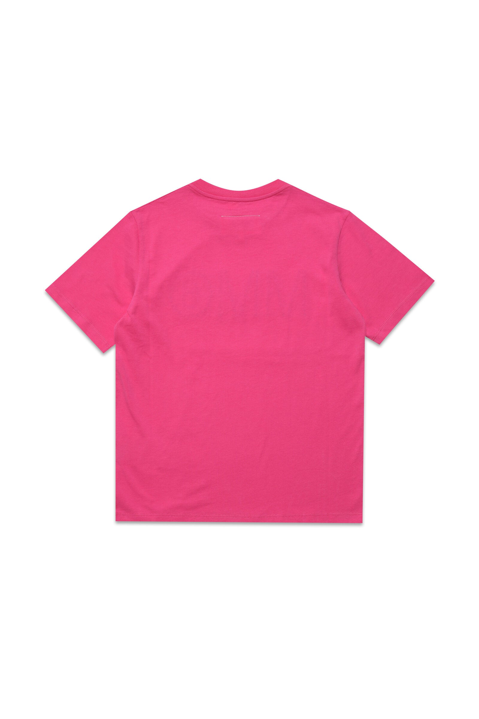 Crew-neck jersey t-shirt with studded logo
