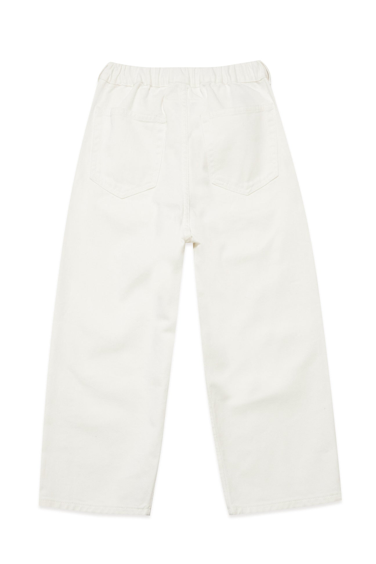 Jeans wide fit off-white con logo Jeans wide fit off-white con logo