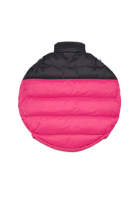 Round colorblock jacket