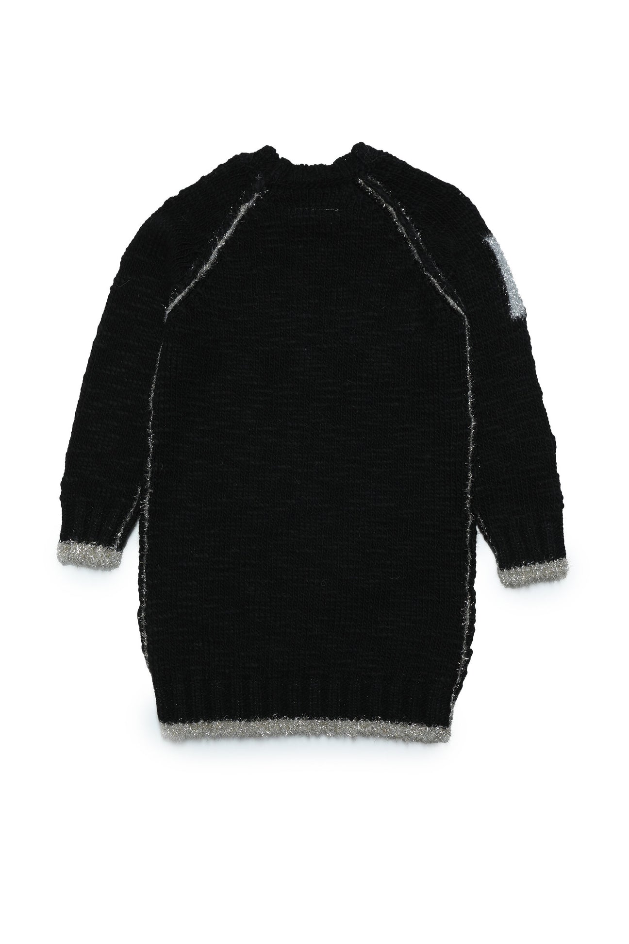 Abito maxi-maglione in misto lana e lurex Abito maxi-maglione in misto lana e lurex