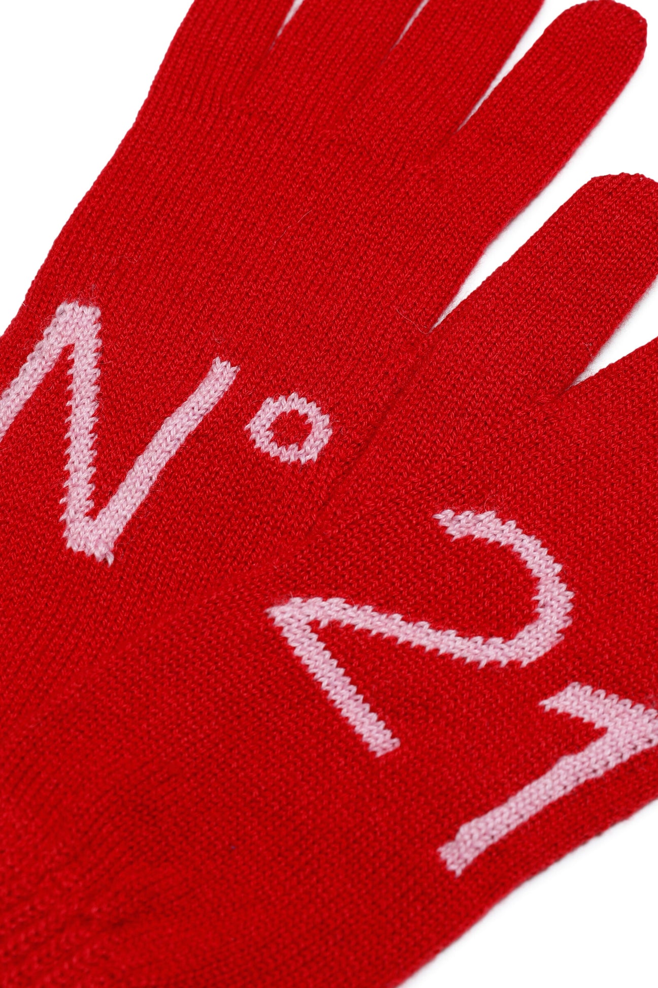 Knit gloves with logo Knit gloves with logo