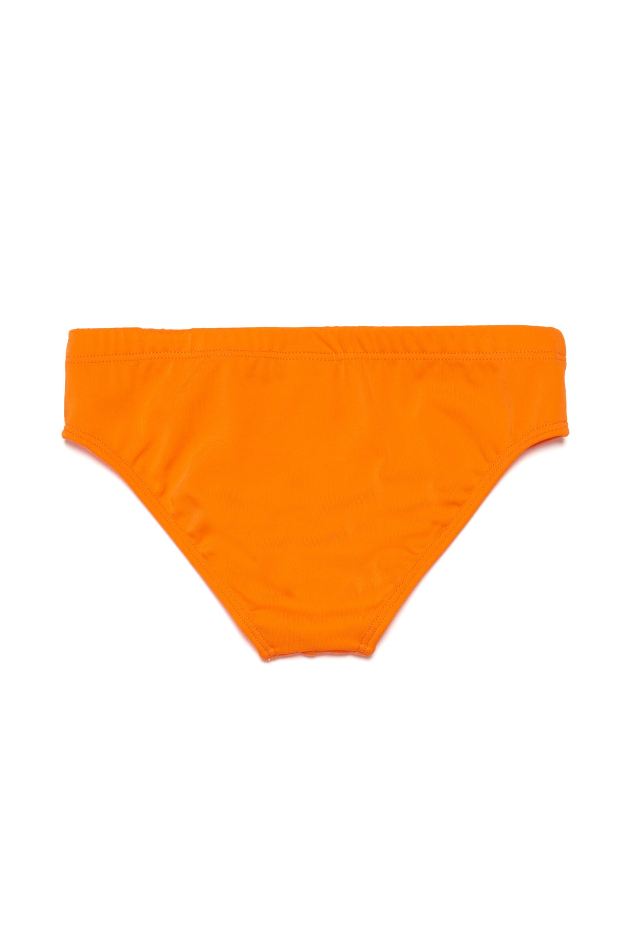 Fluo orange lycra swim brief with logo Fluo orange lycra swim brief with logo