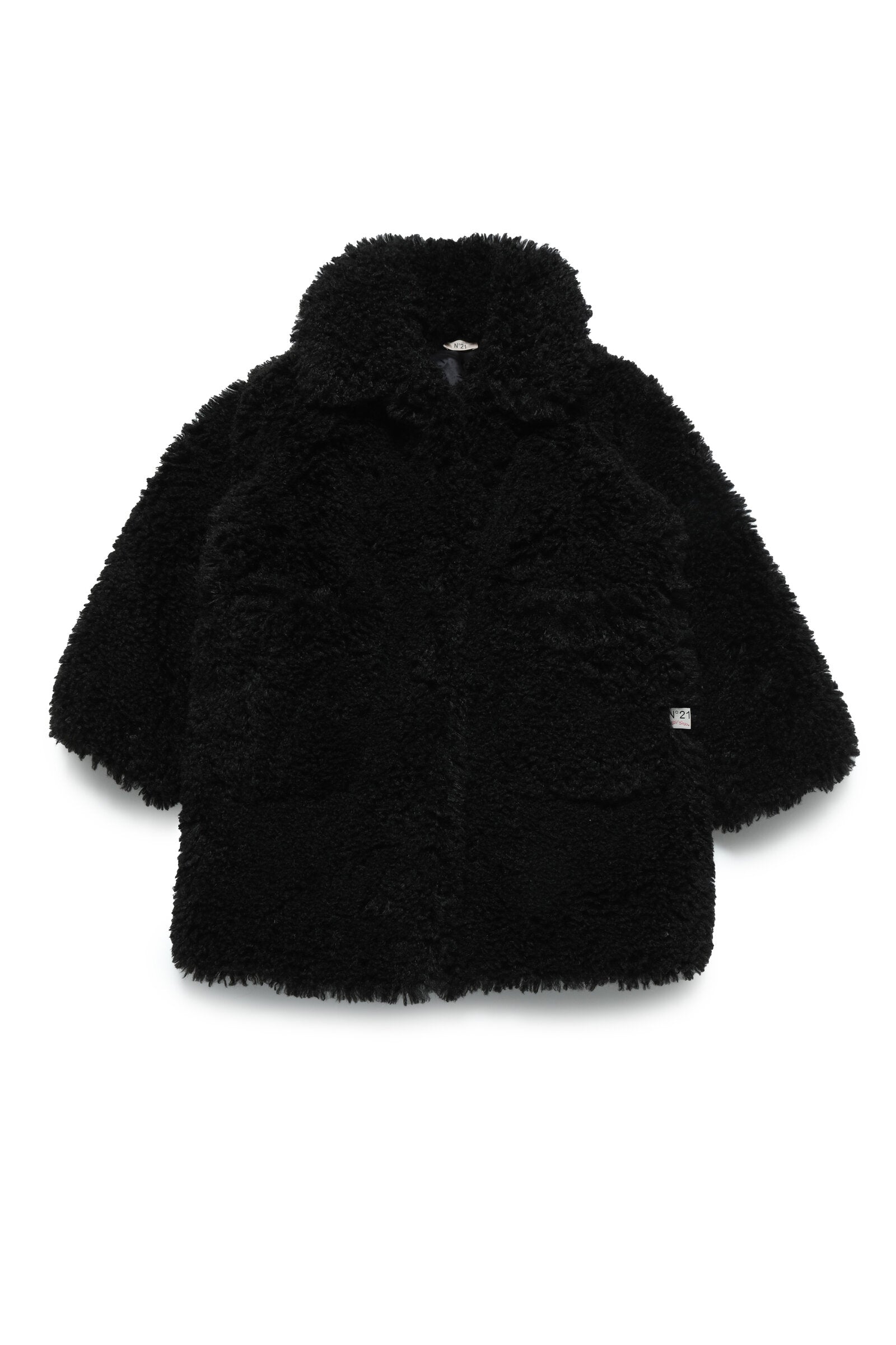Oversize faux fur jacket