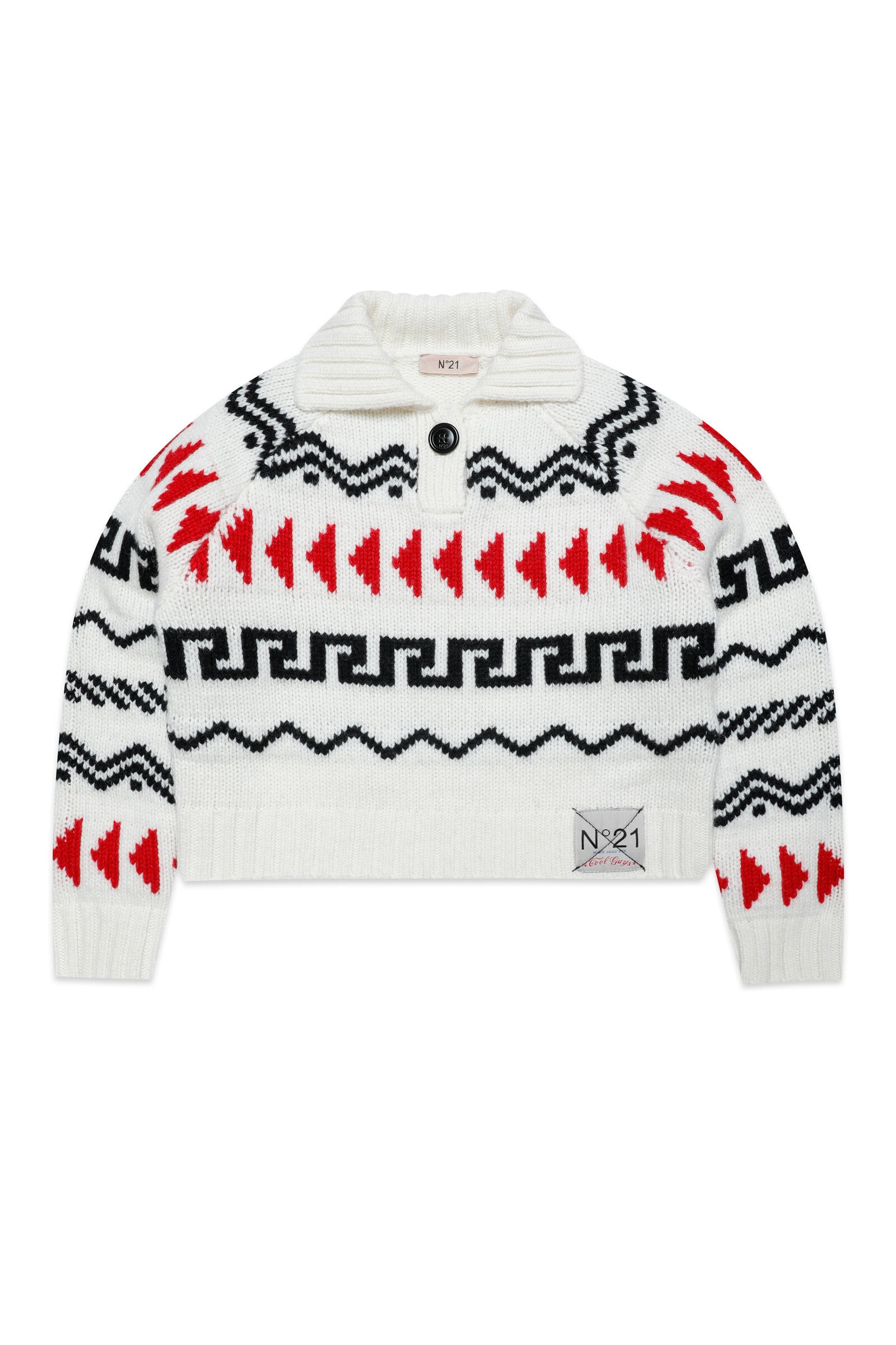 Norwegian-style wool-blend sweater