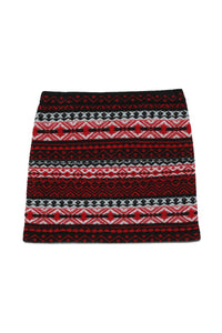 Norwegian-style wool-blend skirt