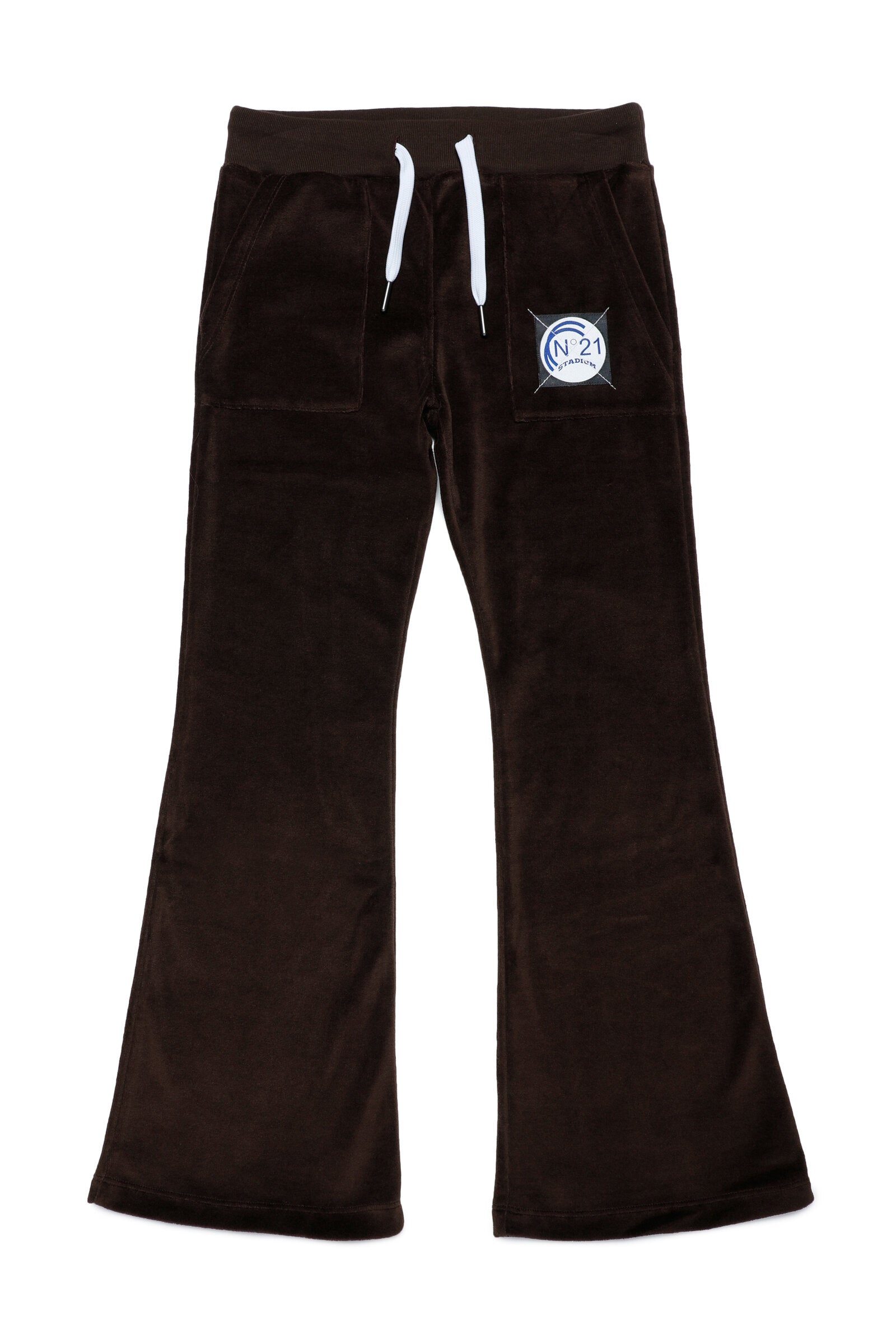 Sporty chenille pants with logo