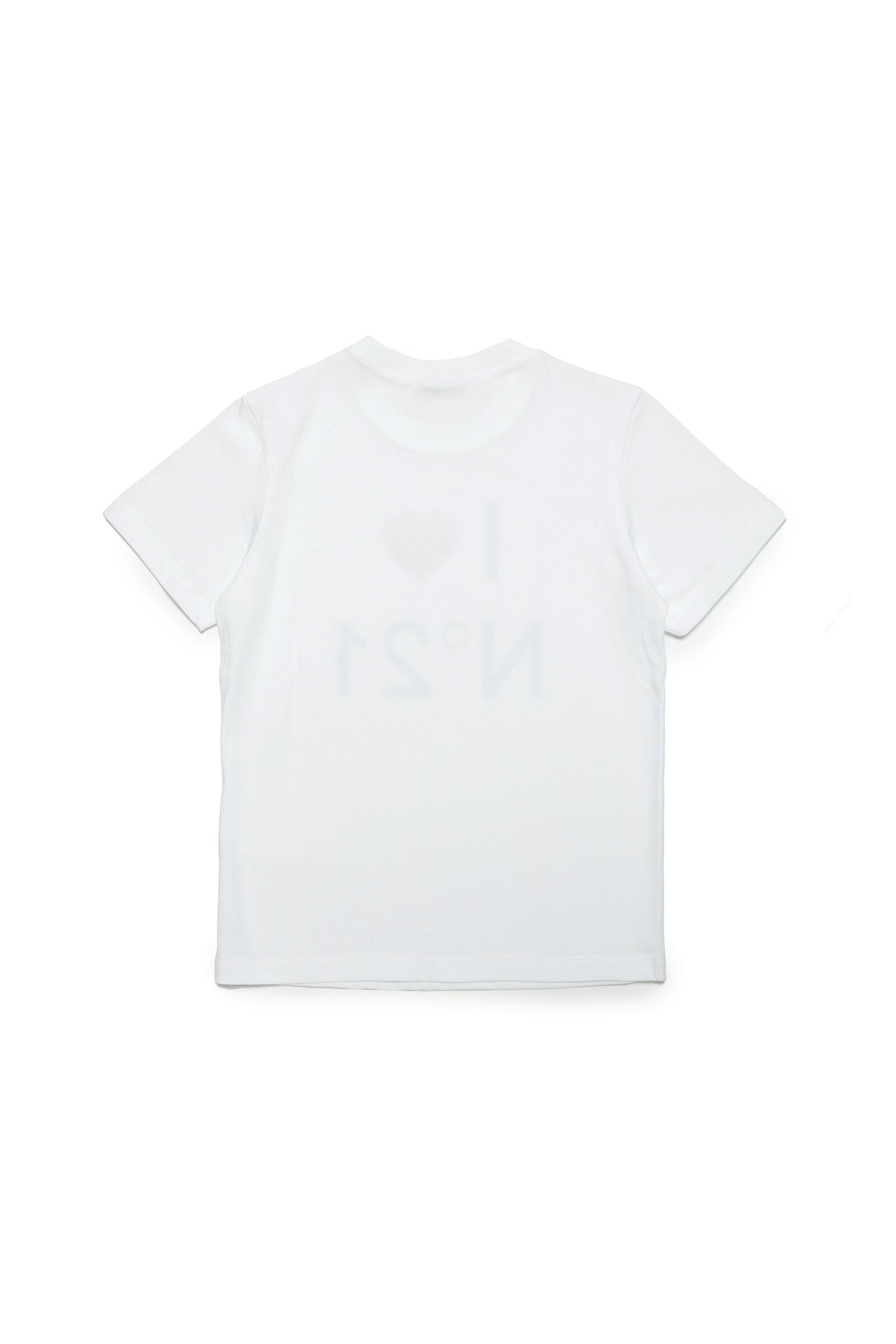 Crew-neck jersey T-shirt with logo